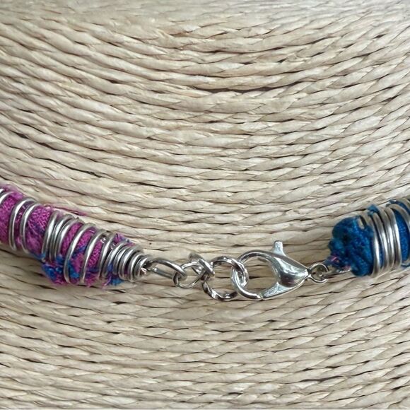 Bandana Necklace Charm Space UFO Alien Astronaut Charms - Picture 2 of 2